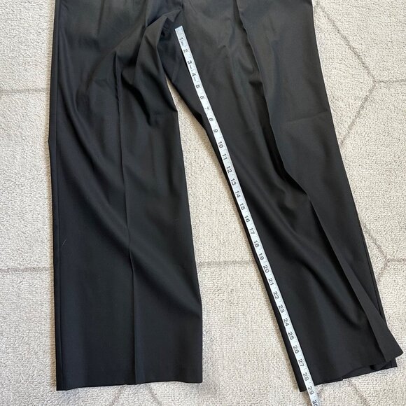 NWT Chico's the Ultimate Fit Slimming Black Wide Leg Front Pleat Pant (L/12) - Picture 4 of 7